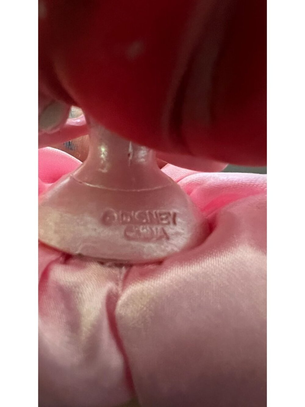 Disney Ariel Pink Gown Christmas Ornament With Glittering Skirt - Picture 5 of 5